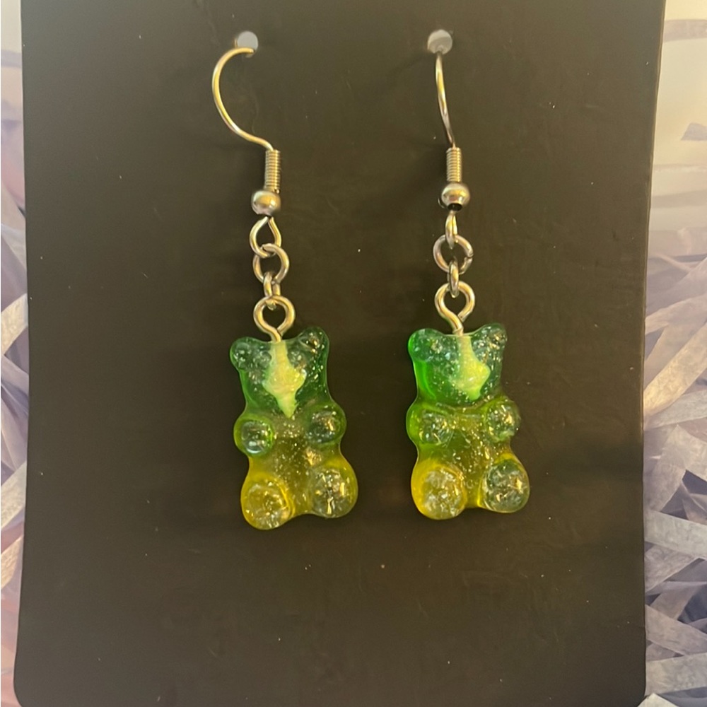 Gummy bear earrings